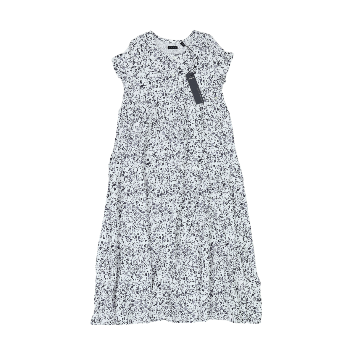 IKKS - ROBE - BLANC, GRIS - 8 ANS