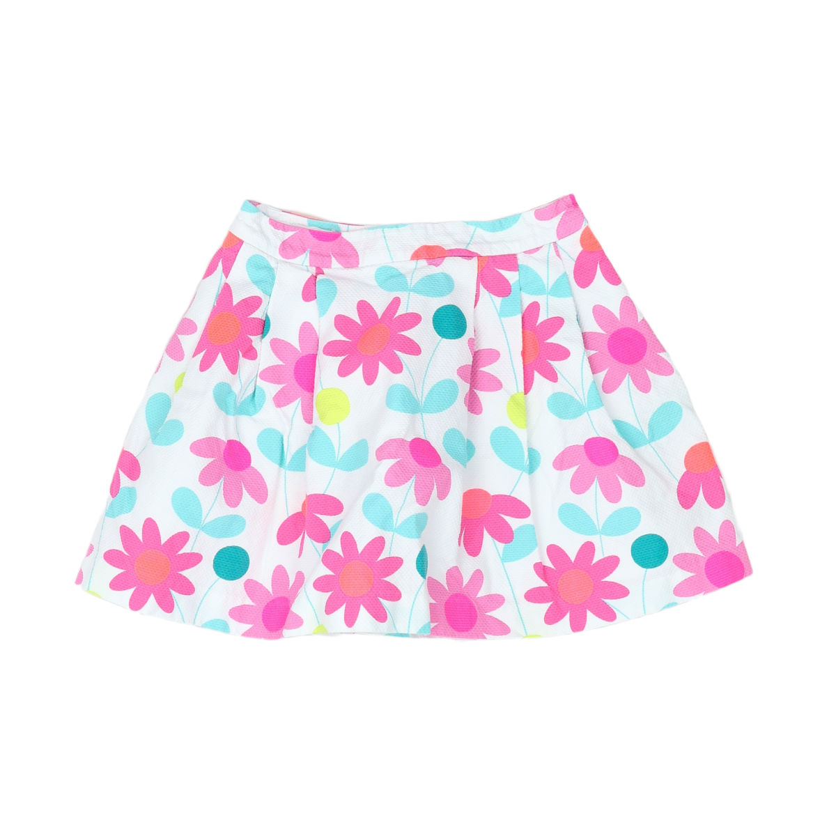 JACADI - JUPE - BLANC, ROSE - 8 ANS