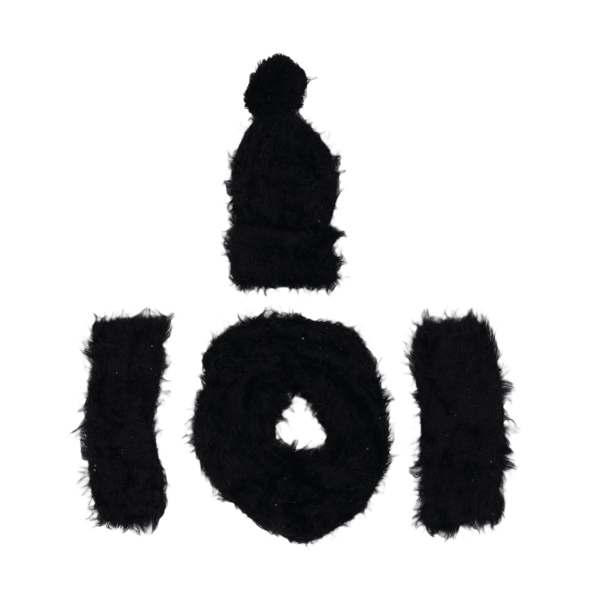 IKKS - SET - SCHWARZ - EINHEITSGRÖSSE