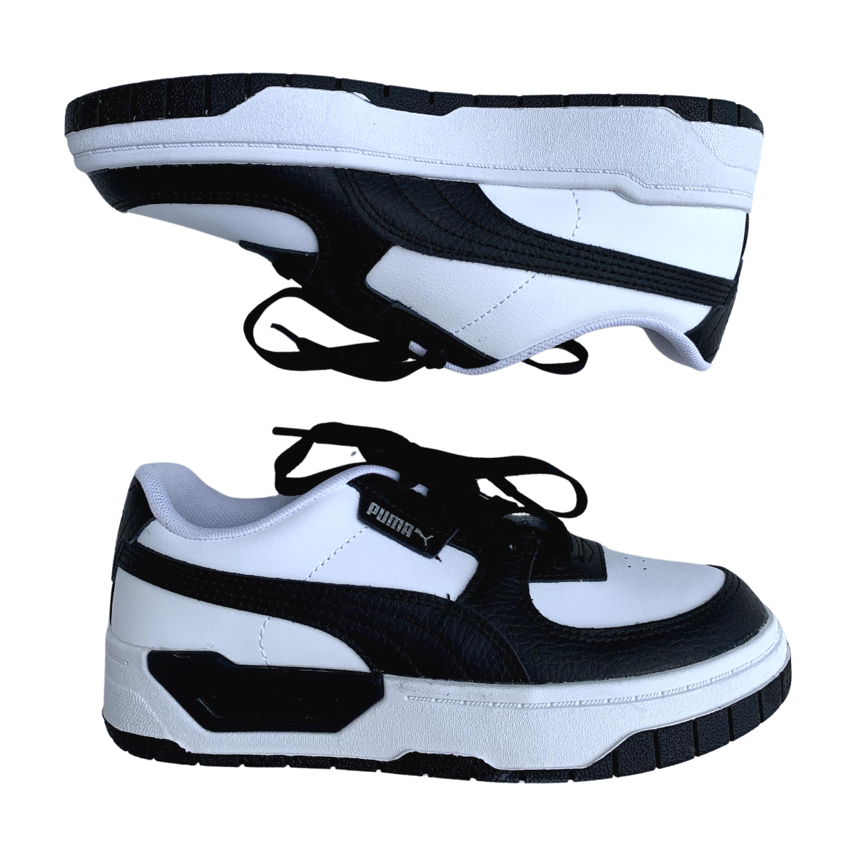 PUMA - BASKETS - BLANC, NOIR - 35