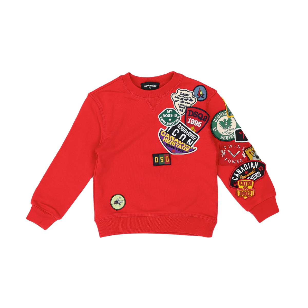 DSQUARED2 - PULL - ROUGE - 4 ANS