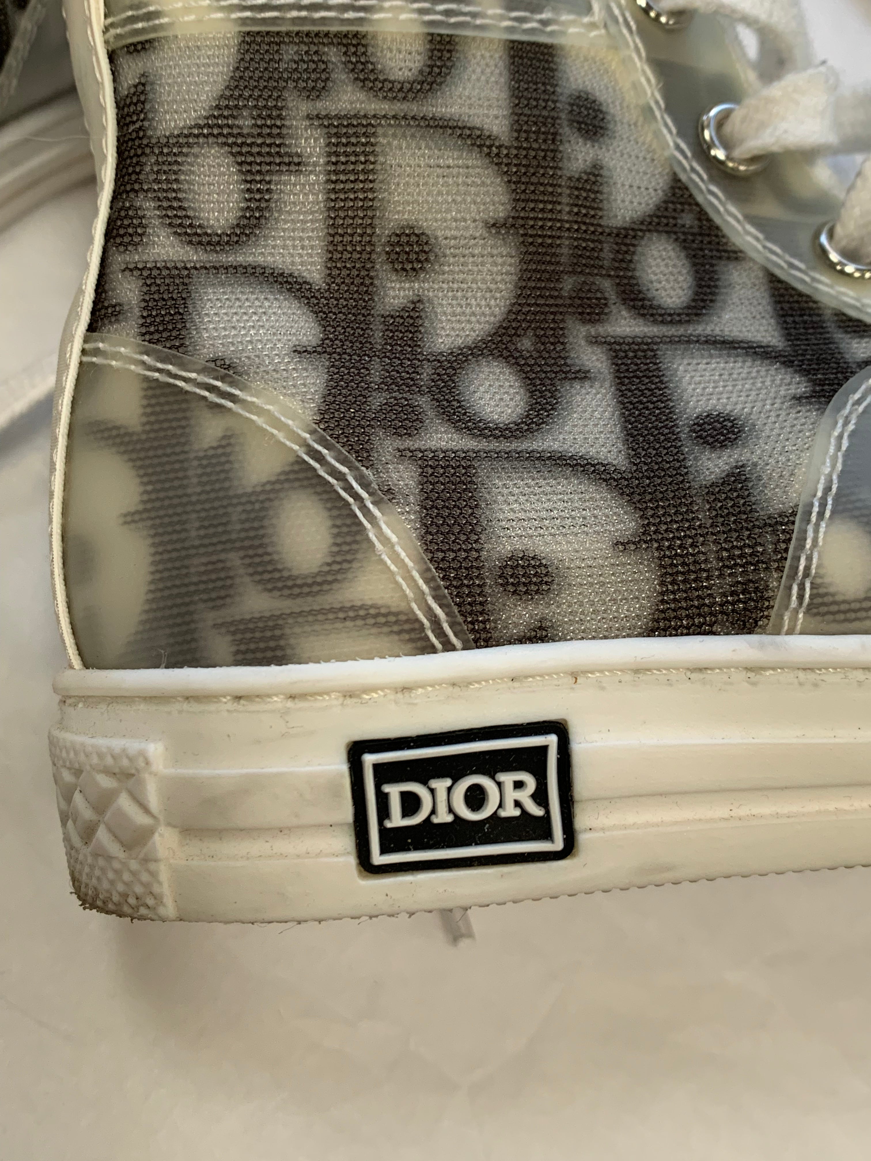 DIOR - SNEAKERS - WHITE, GRAY - 25