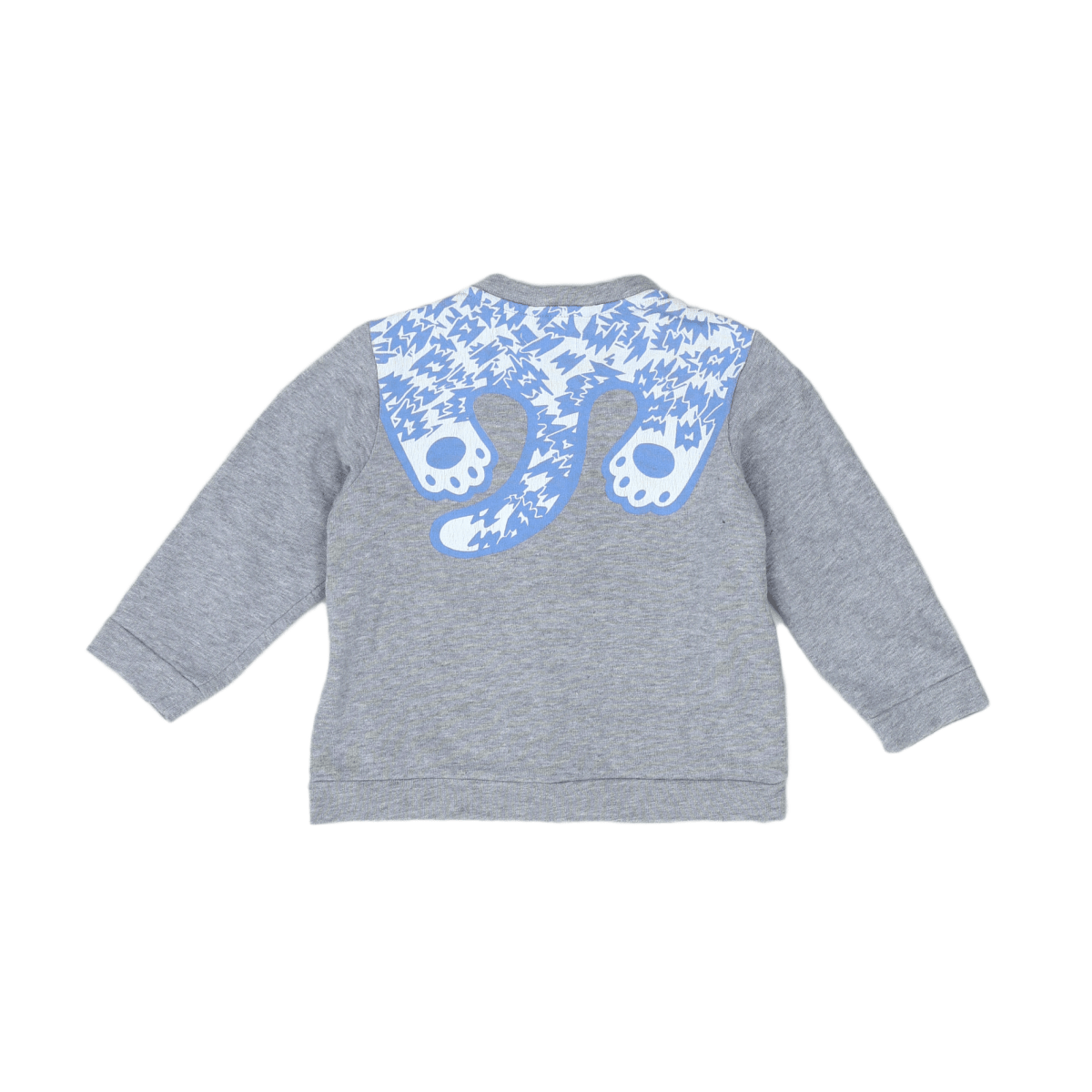 KENZO - CARDIGAN - GRIS, BLEU - 3 ANS
