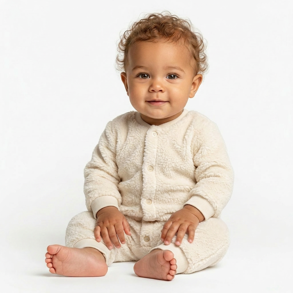 EMILE & IDA - COMBINAISON - BEIGE - 3 MOIS