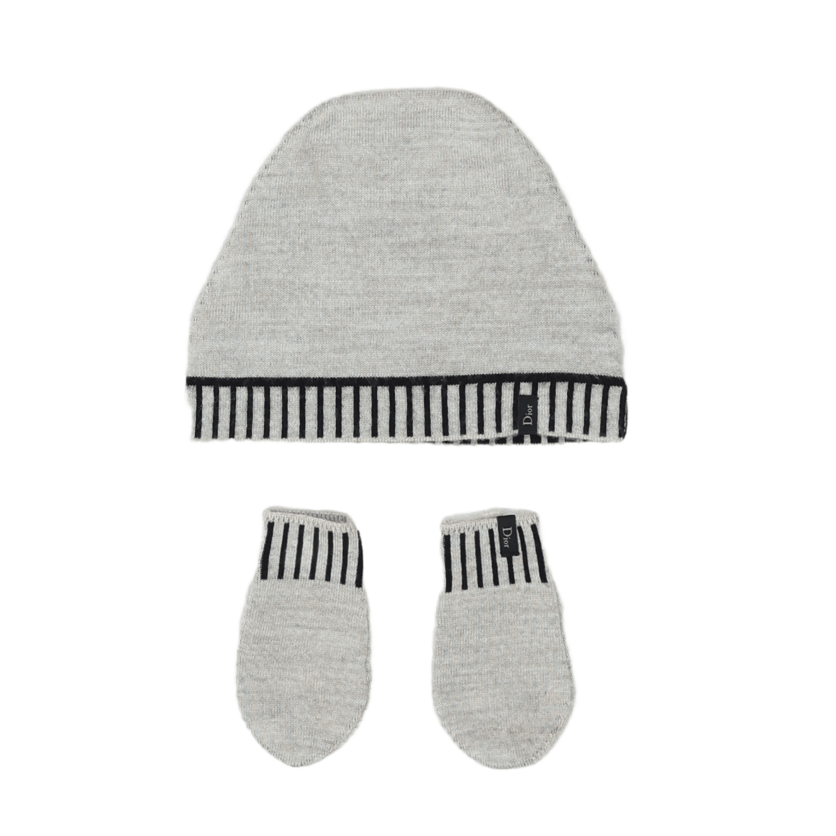 BABY DIOR - HAT - BEIGE, BLACK - 24 MONTHS