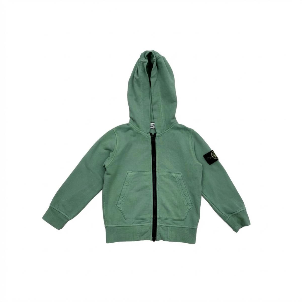 STONE ISLAND - CARDIGAN - VERT - 24 MOIS