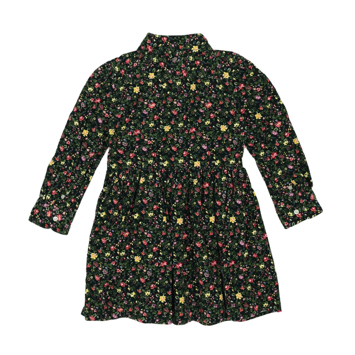 RALPH LAUREN - ROBE - VERT, MULTICOLORE - 3 ANS