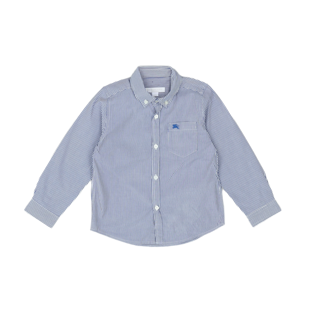 BURBERRY - CHEMISE - BLANC, BLEU - 4 ANS