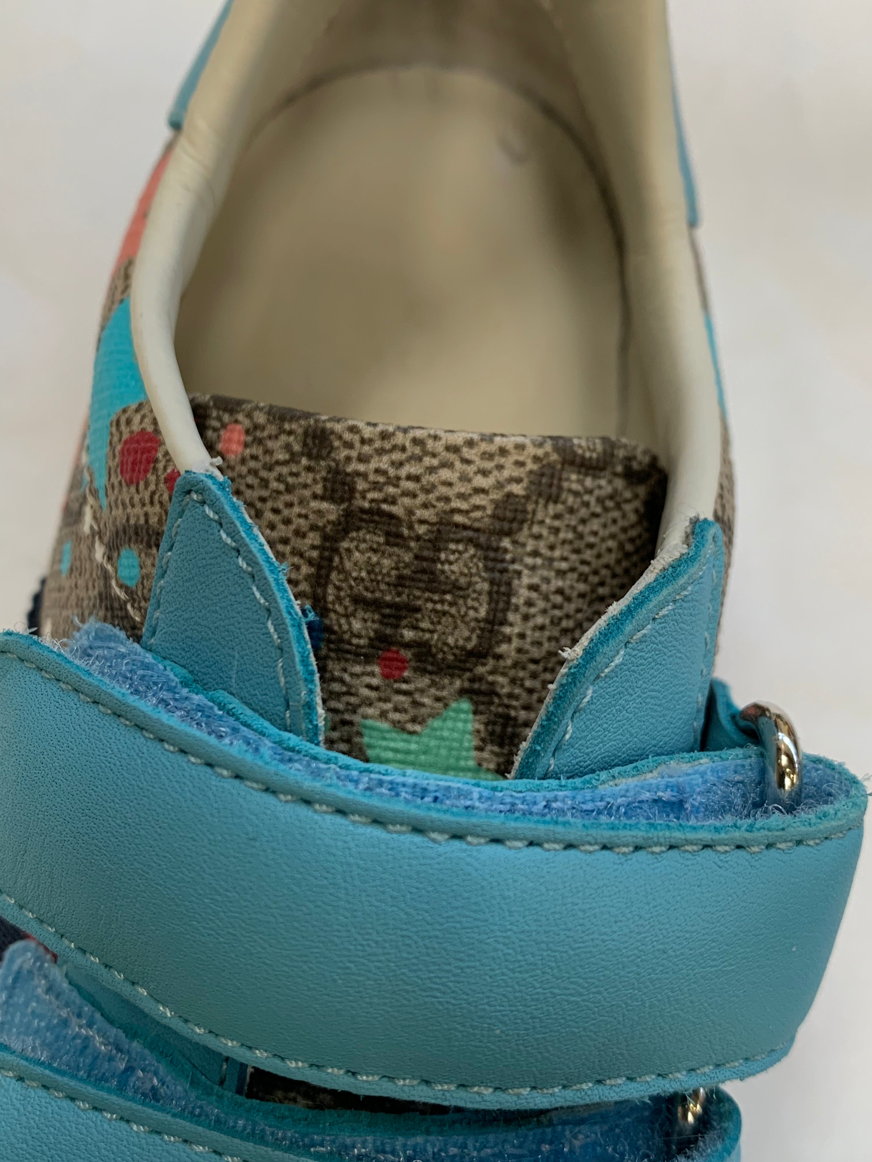 GUCCI - SNEAKERS - BEIGE, MULTICOLOR - 25