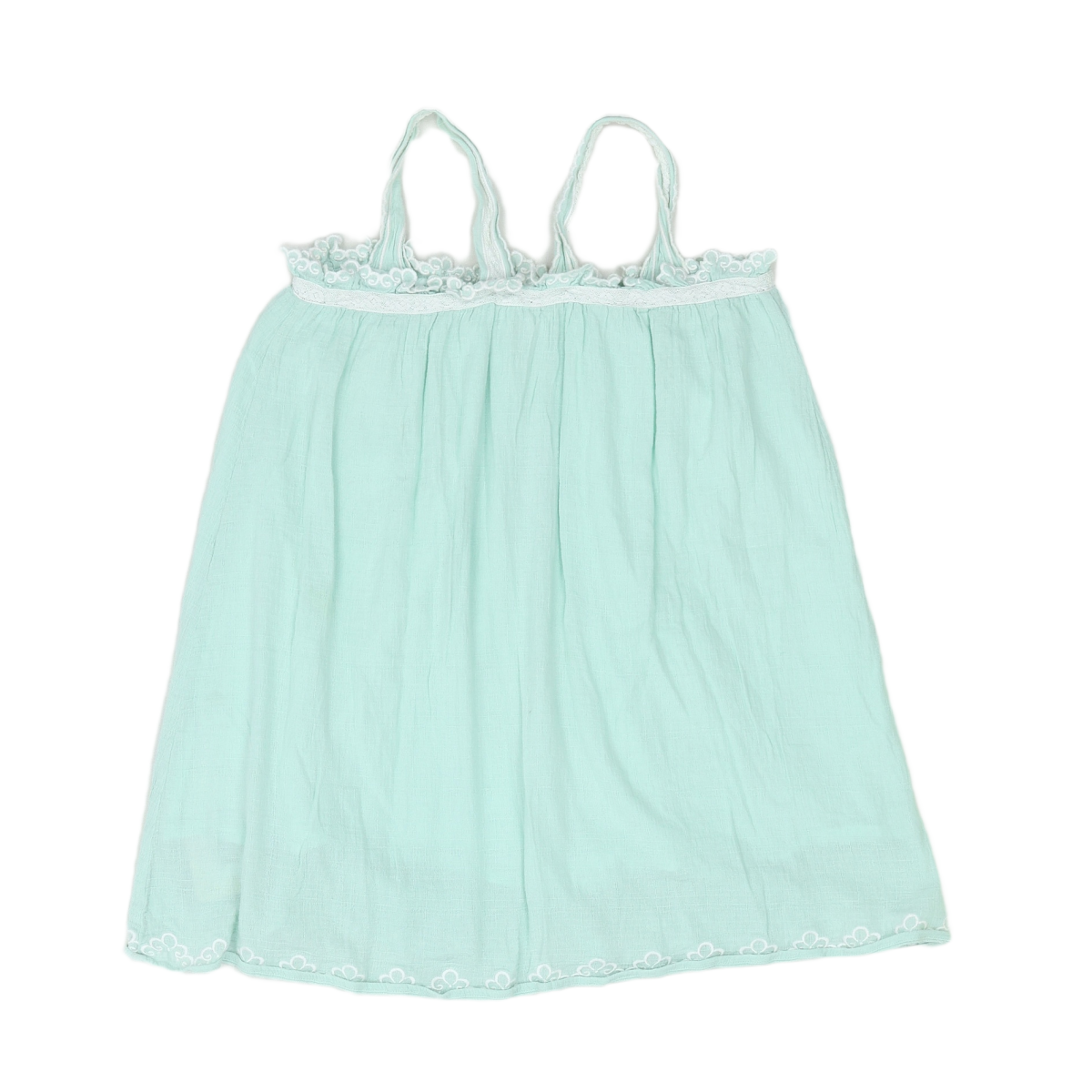 LOUISE MISHA - ROBE - VERT - 10 ANS