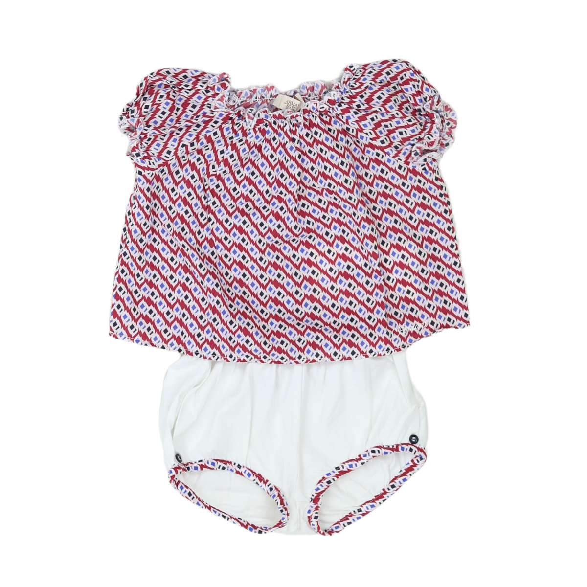 ARMANI - ENSEMBLE - ROUGE - 12 MOIS