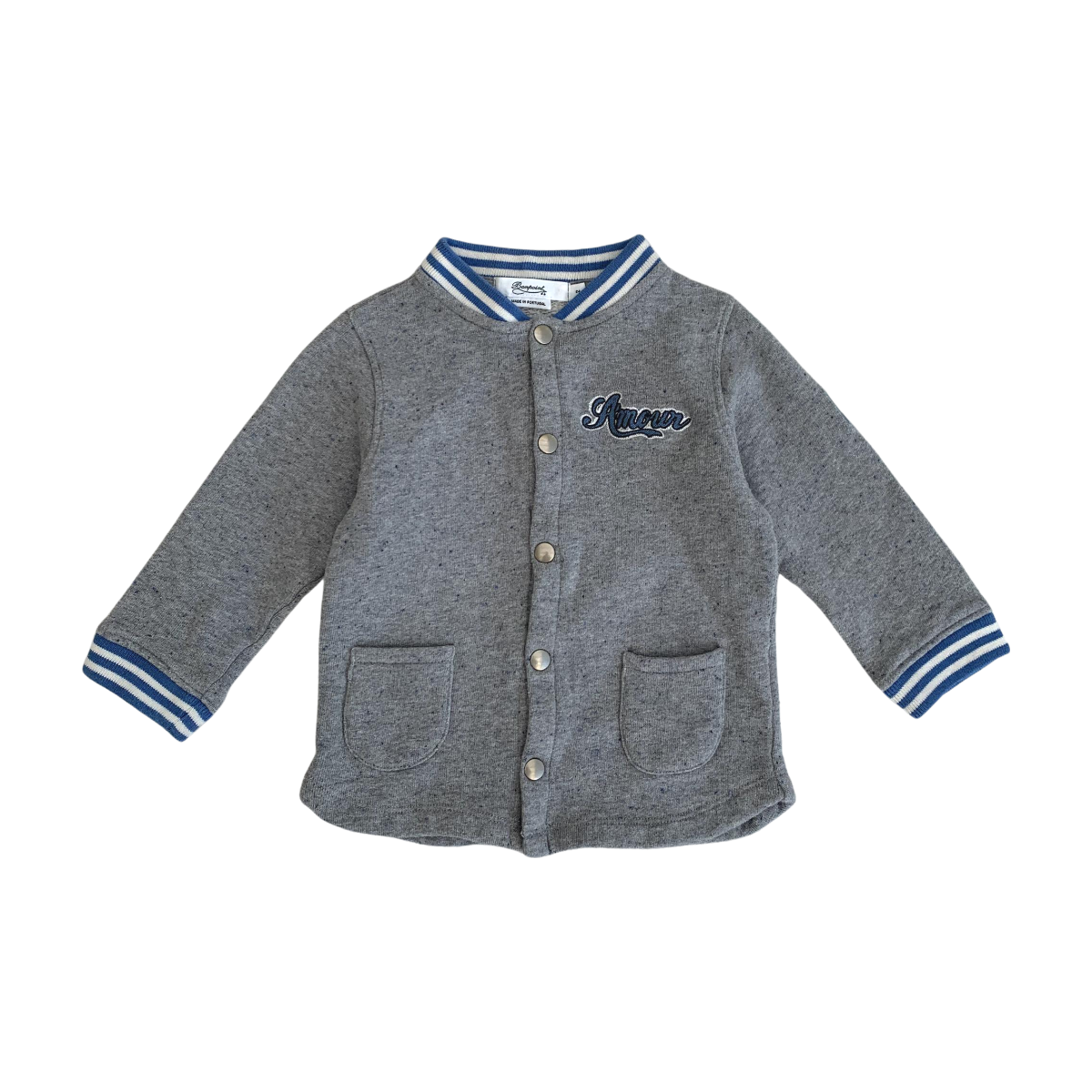 BONPOINT - VESTE - GRIS - 24 MOIS