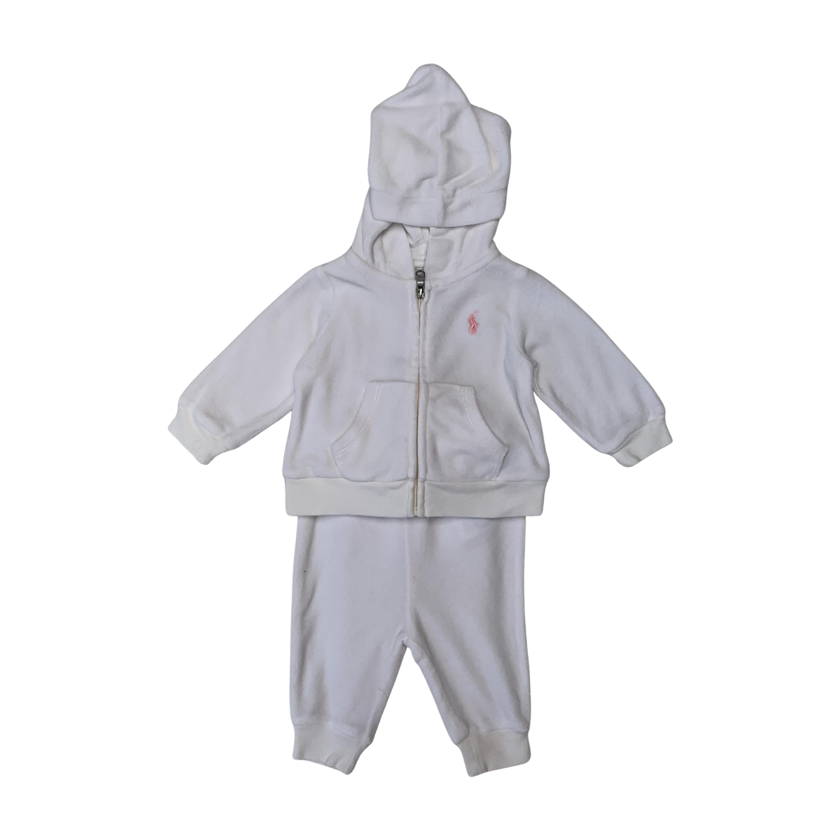 RALPH LAUREN - ENSEMBLE - BLANC - 3 MOIS