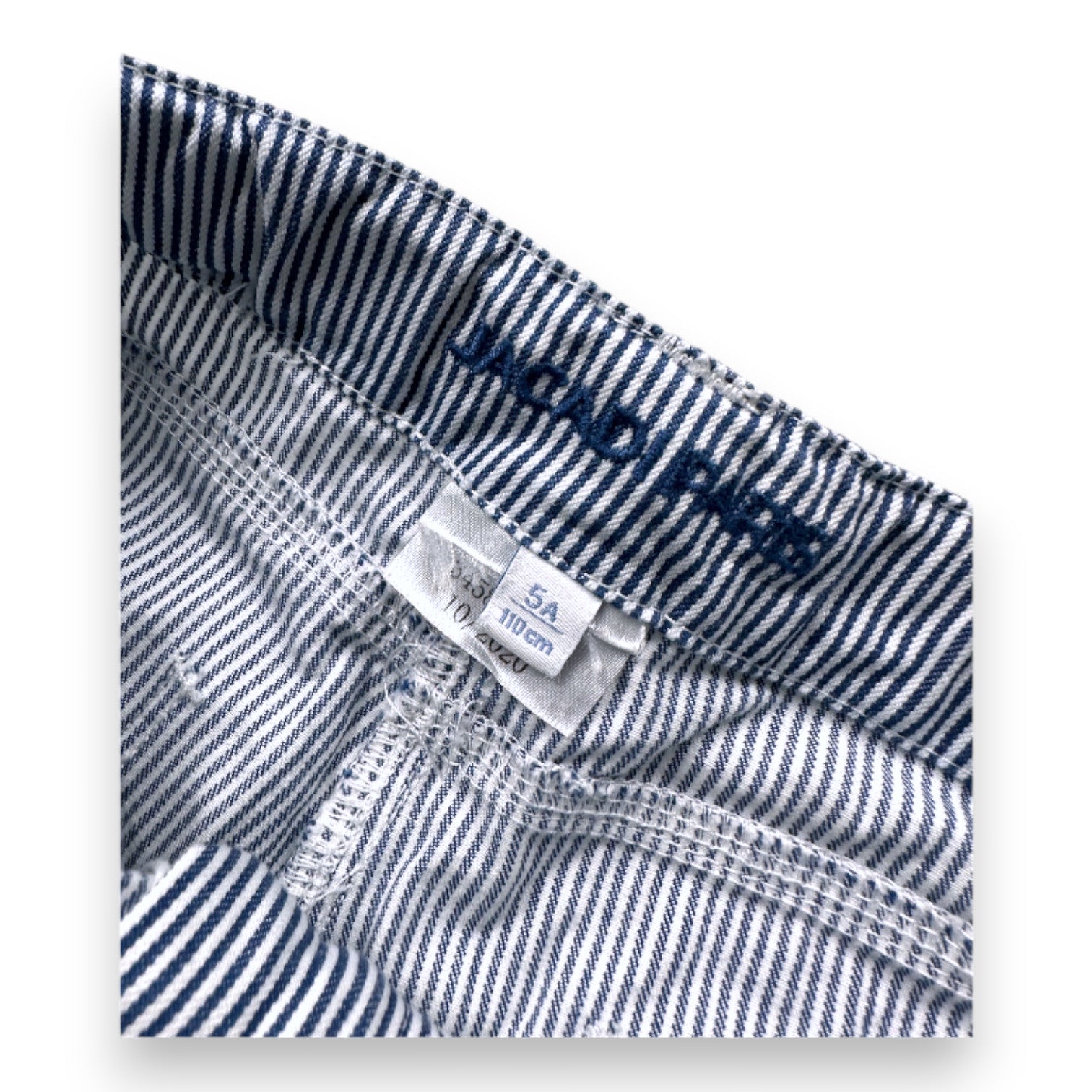 JACADI - HOSEN - BLAU, WEIß - 5 JAHRE