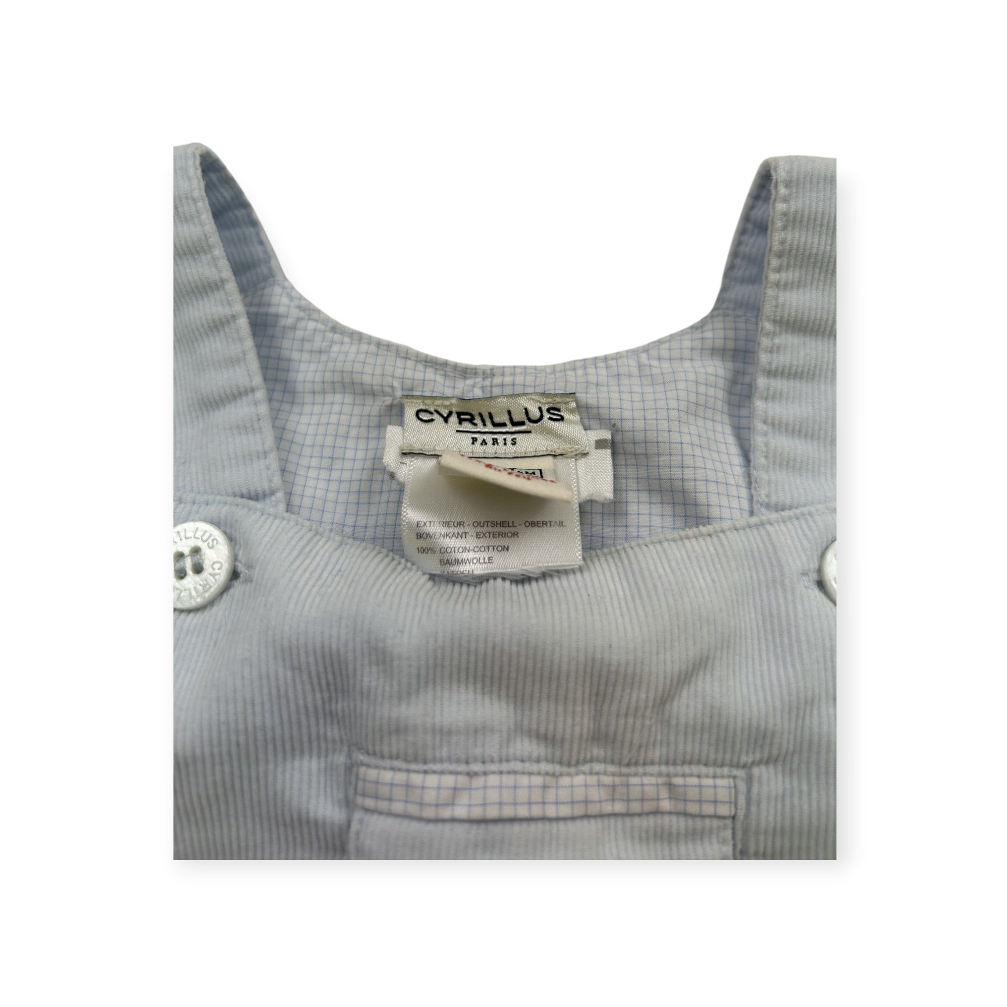 CYRILLUS - SALOPETTE - 6 MOIS