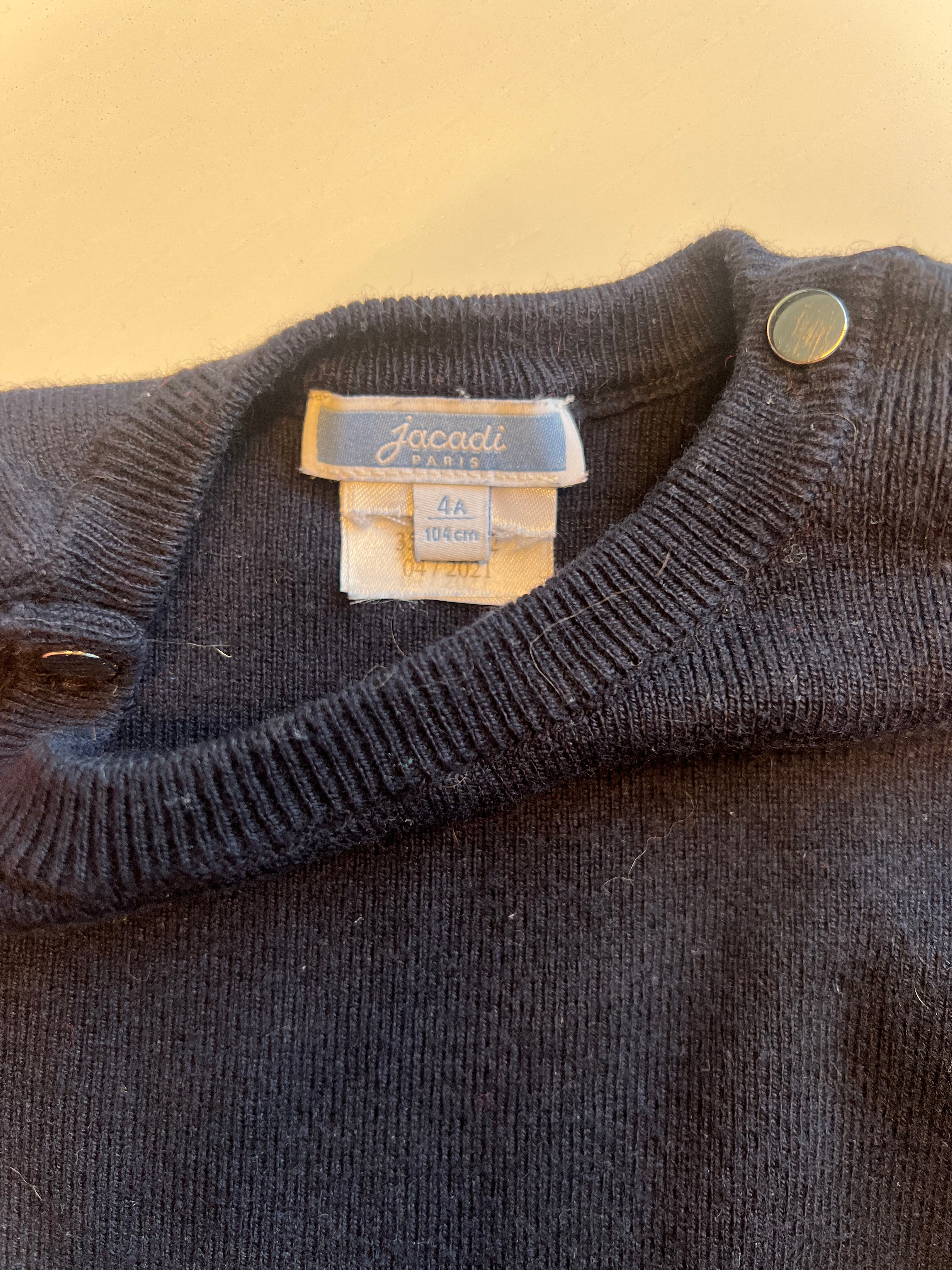 JACADI - KLEID - BLAU - 4 JAHRE