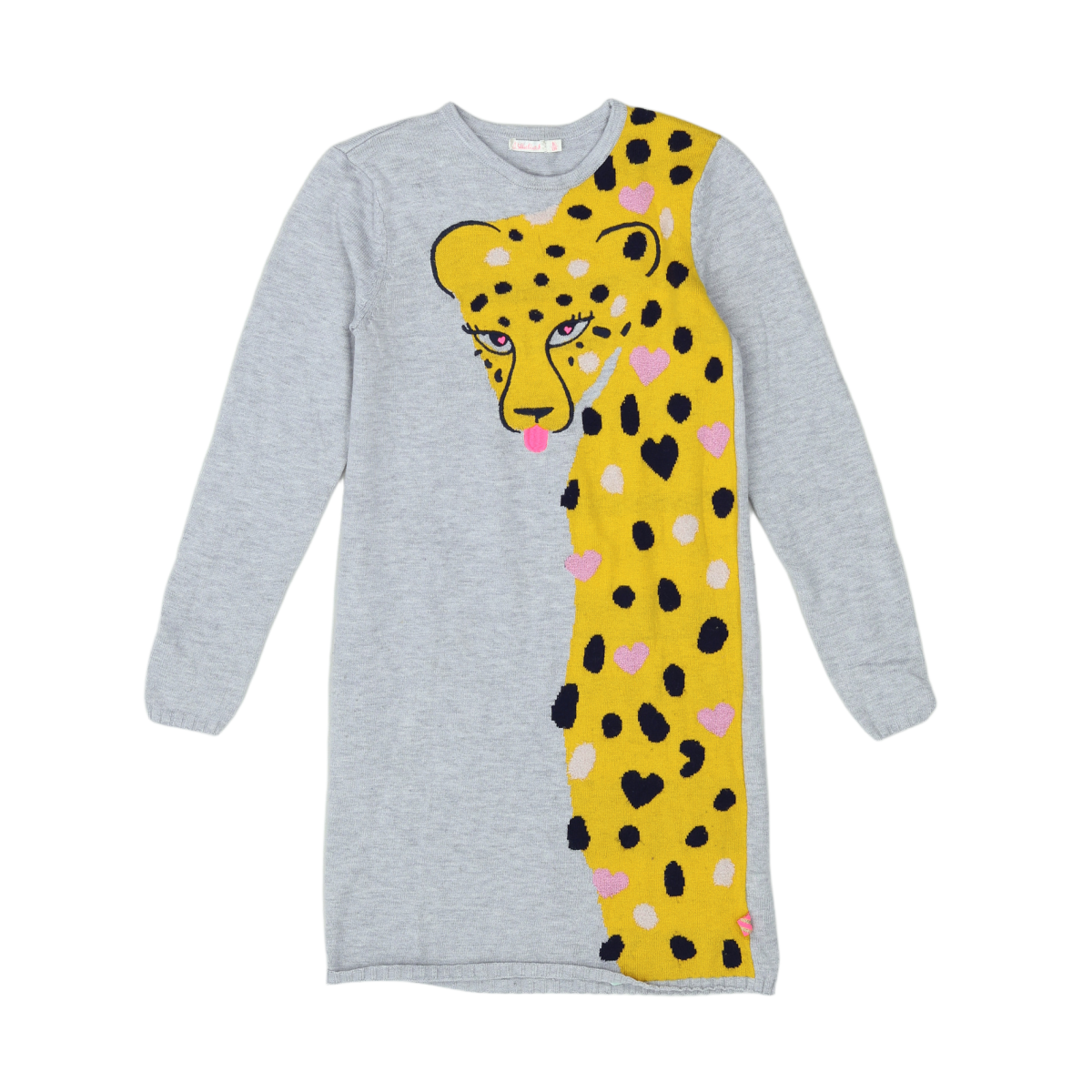 BILLIEBLUSH - ROBE - GRIS - 10 ANS