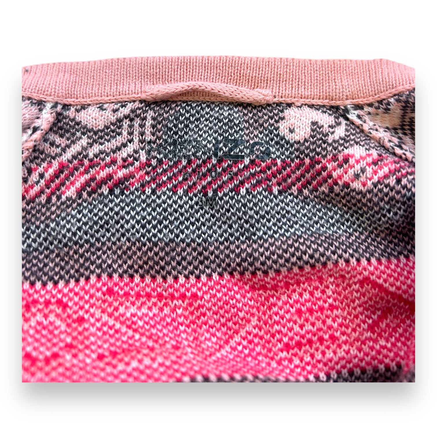 KENZO - JUMPSUIT - PINK - 3 MONTHS