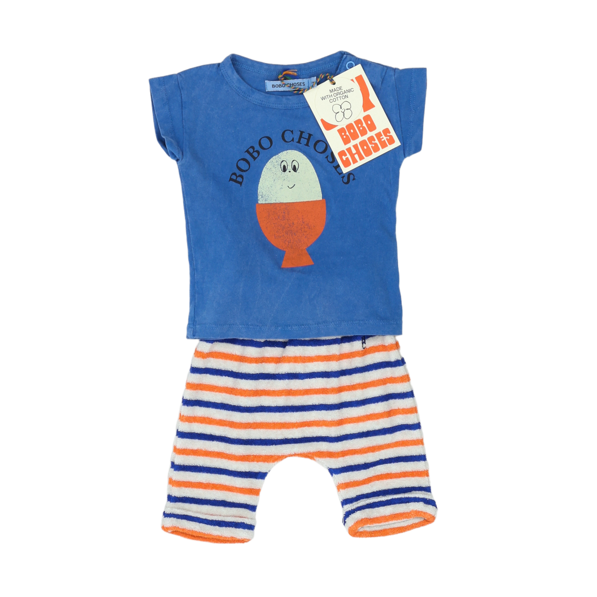 BOBO CHOSES - ENSEMBLE - BLEU - 3 MOIS