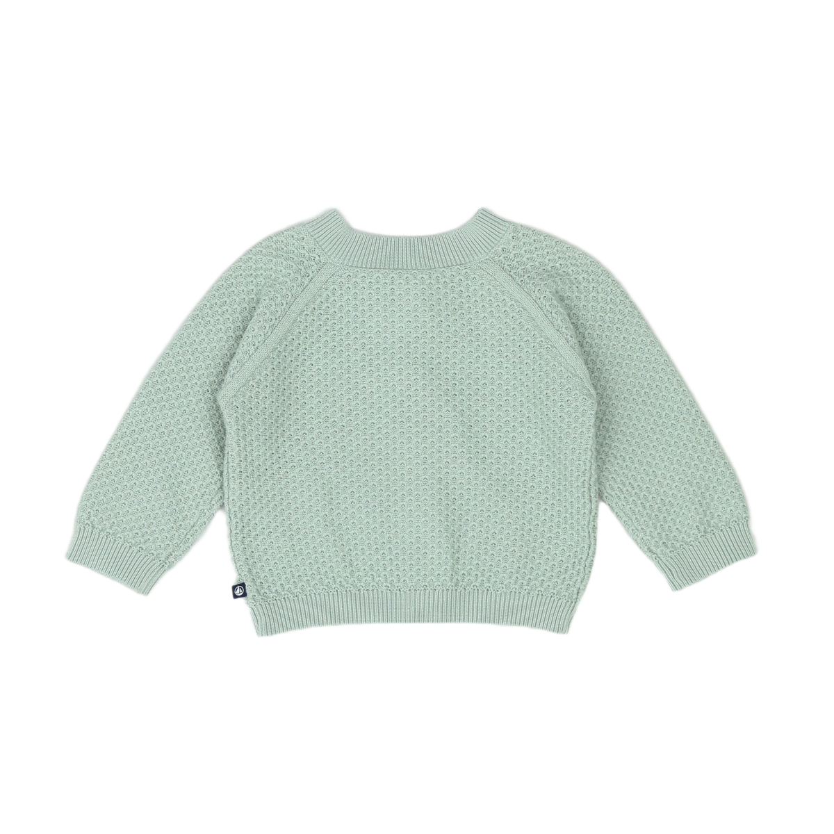 PETIT BATEAU - CARDIGAN - VERT - 12 MOIS