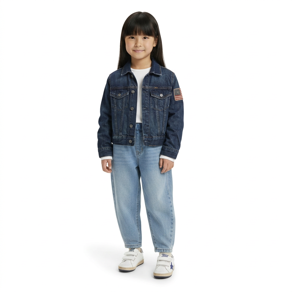 RALPH LAUREN - VESTE EN JEAN - BLEU - 6 ANS