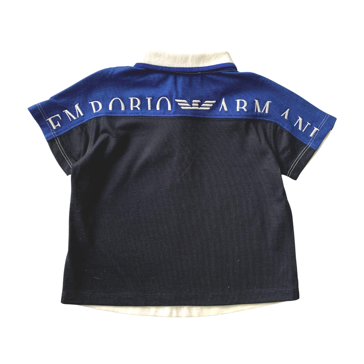 ARMANI - POLO - BEIGE, BLEU - 18 MOIS