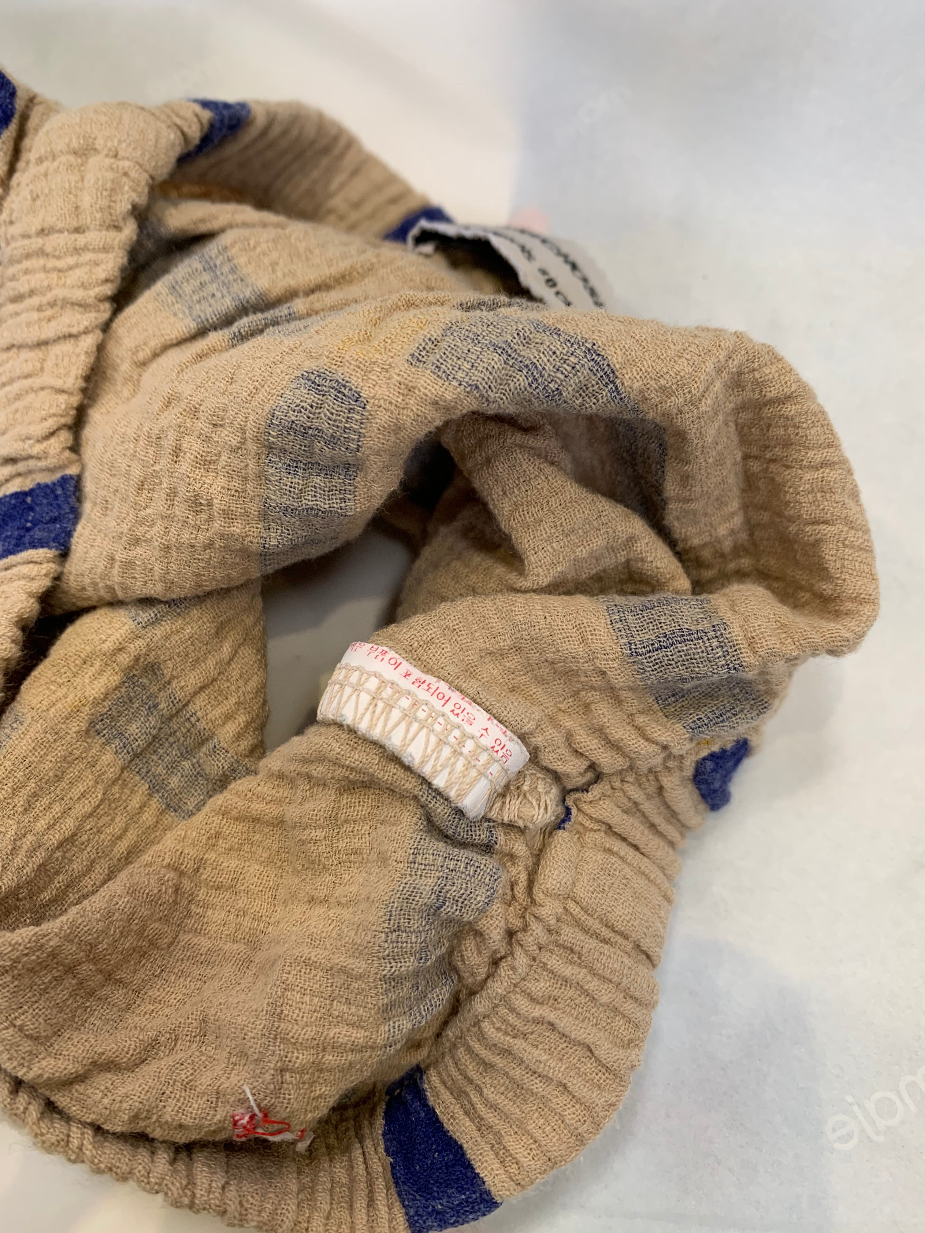 BOBO CHOSES - SHORTS - BRAUN, BLAU - 12 MONATE