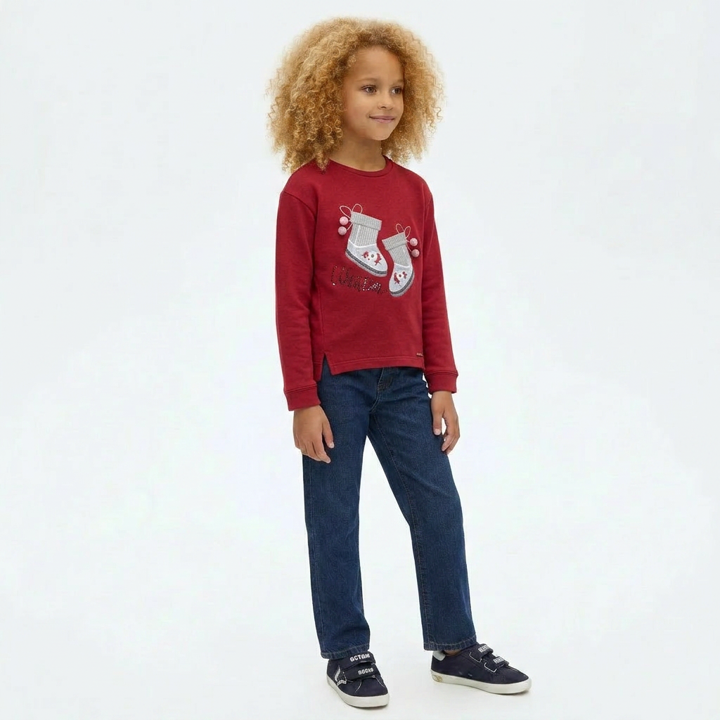 MAYORAL - PULL - ROUGE - 9 ANS