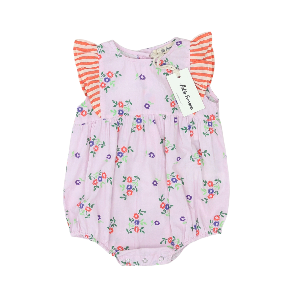 HELLO SIMONE - BARBOTEUSE - VIOLET, ORANGE - 6 MOIS