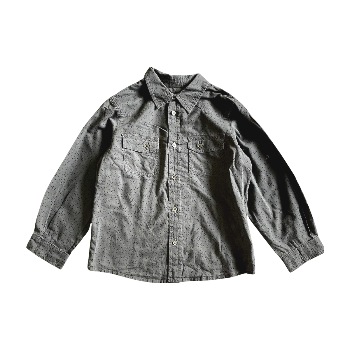 BONPOINT - CHEMISE - GRIS - 4 ANS