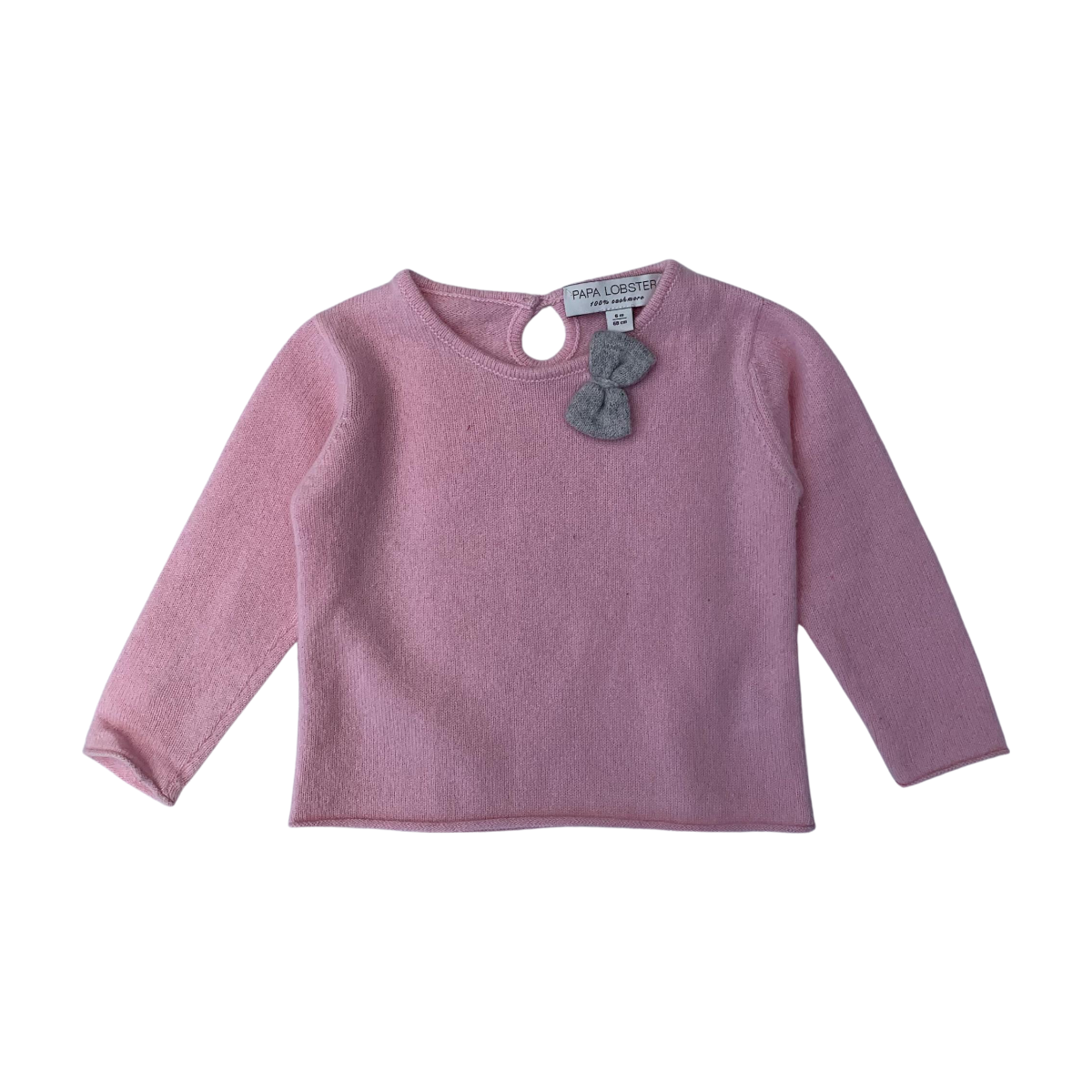 PAPA LOBSTER - PULL - ROSE - 6 MOIS
