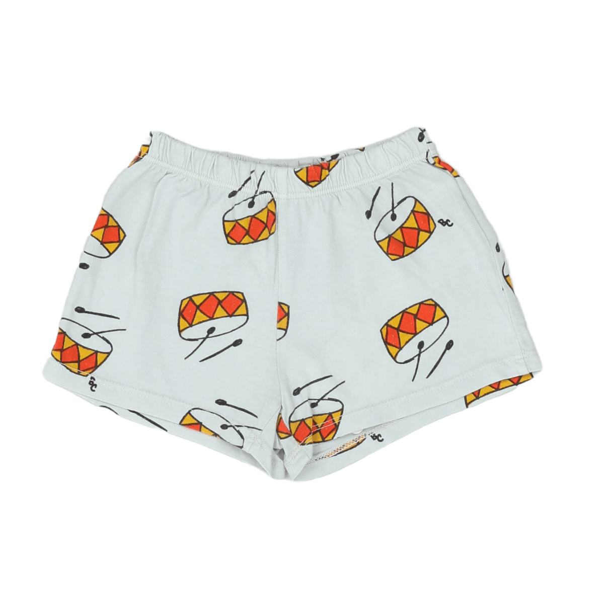 BOBO CHOSES - SHORTS - GREY, RED - 12 MONTHS