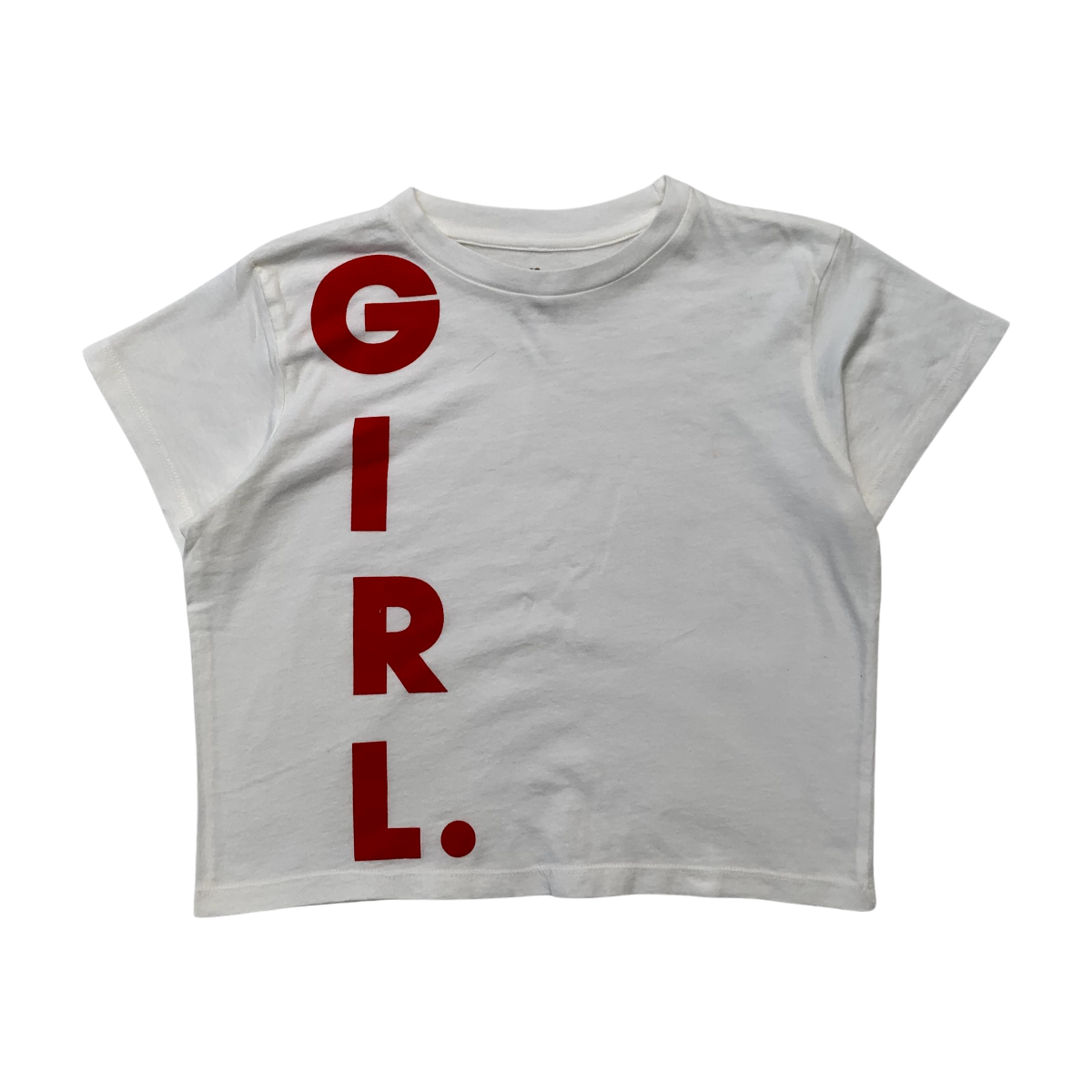 BELLEROSE - T-SHIRT - BLANC, ROUGE - 10 ANS