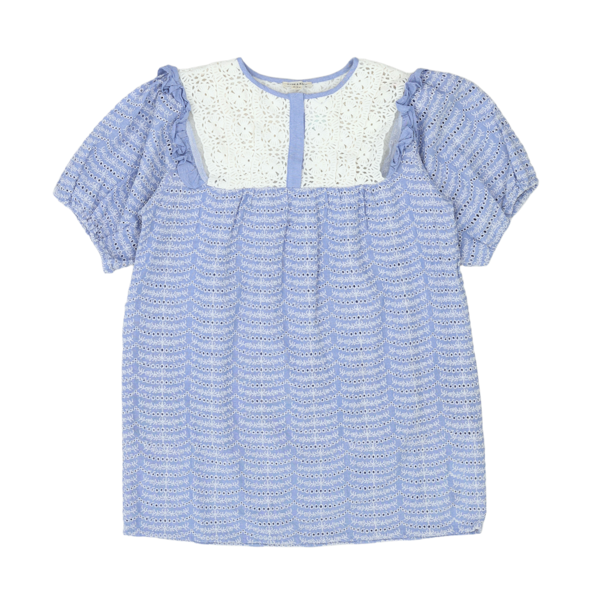 FISH & KIDS - ROBE - BLEU, BLANC - 8 ANS