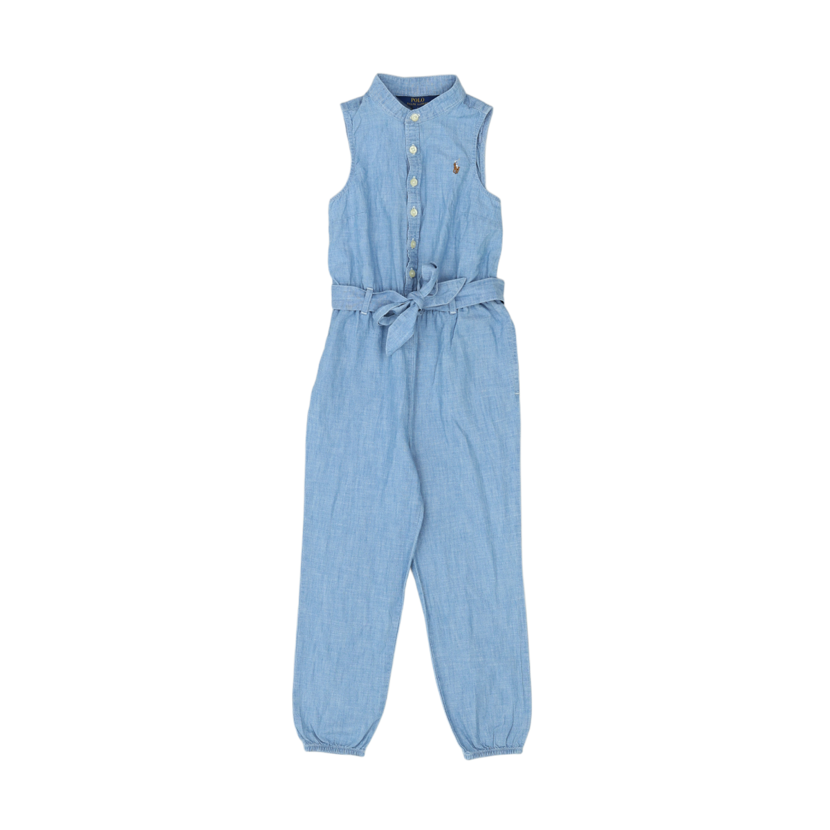 RALPH LAUREN - SALOPETTE - BLEU - 7 ANS