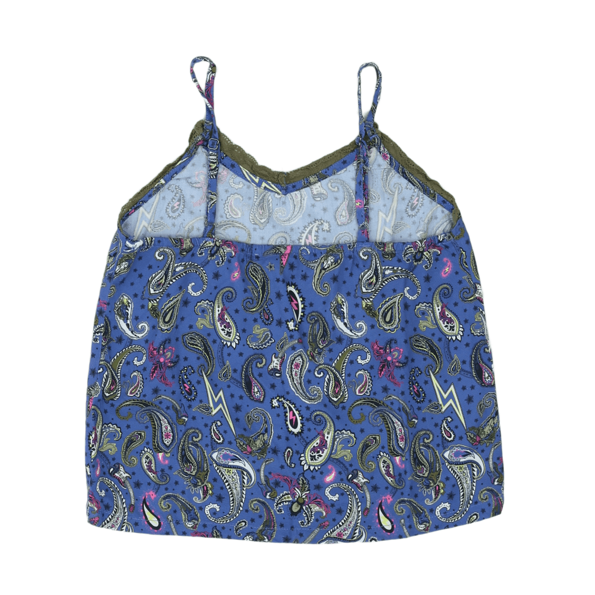 ZADIG & VOLTAIRE - DÉBARDEUR - BLEU, MULTICOLORE - 6 ANS