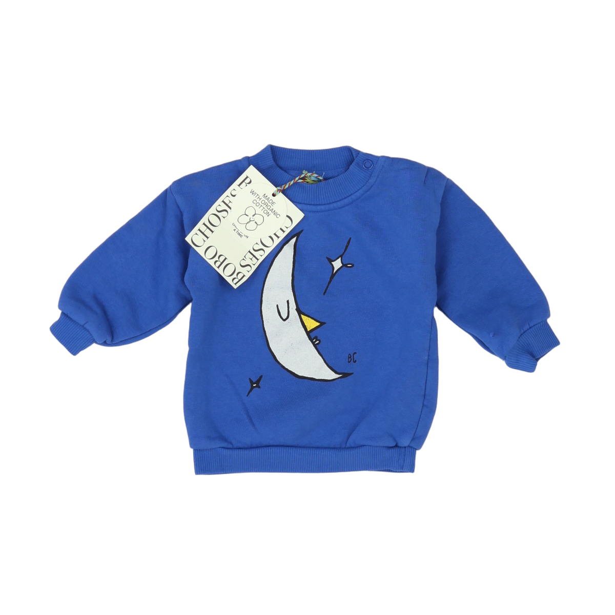 BOBO CHOSES - SWEAT - BLEU - 6 MOIS
