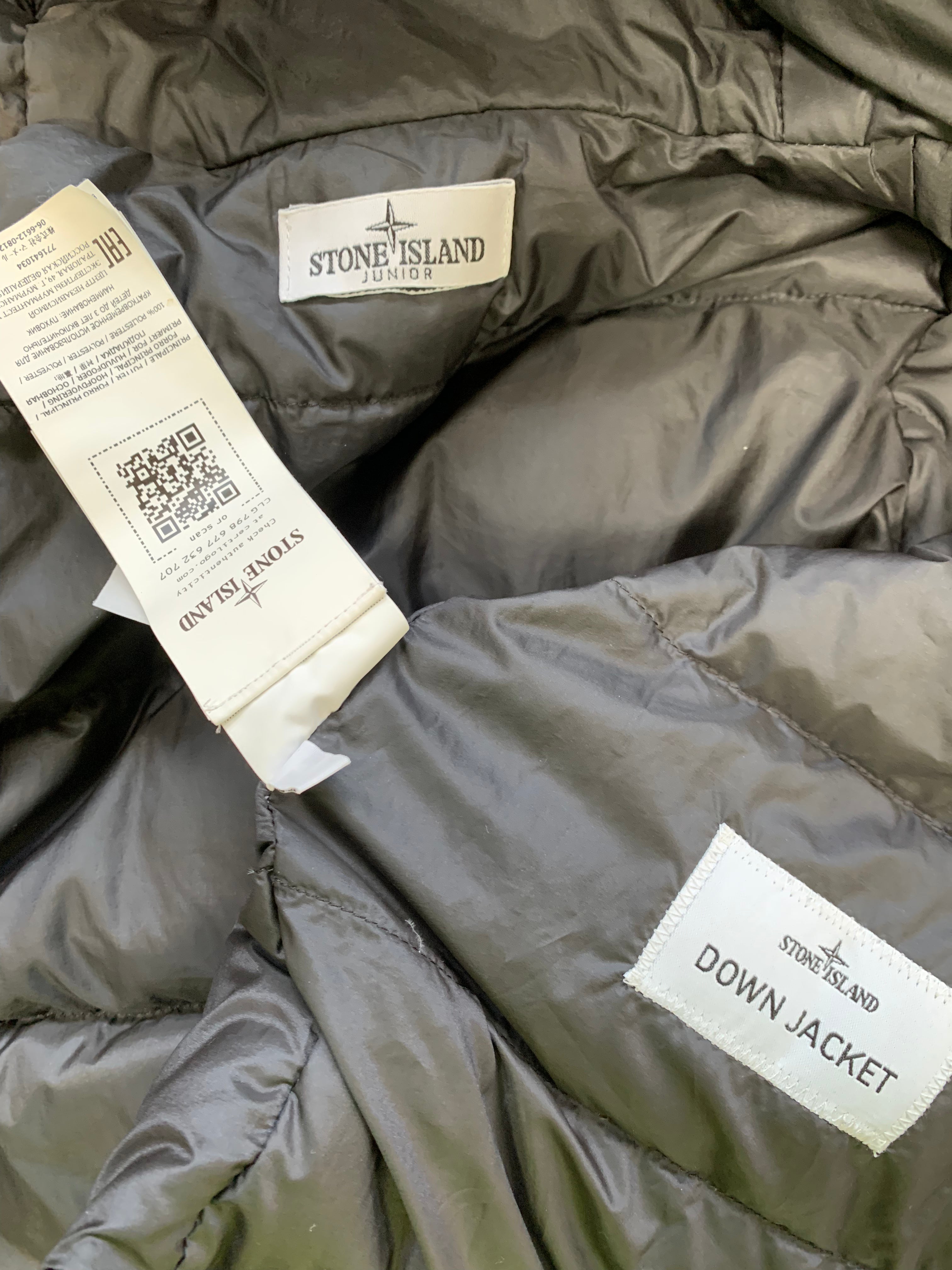 STONE ISLAND - DOUDOUNE - BLEU - 4 ANS