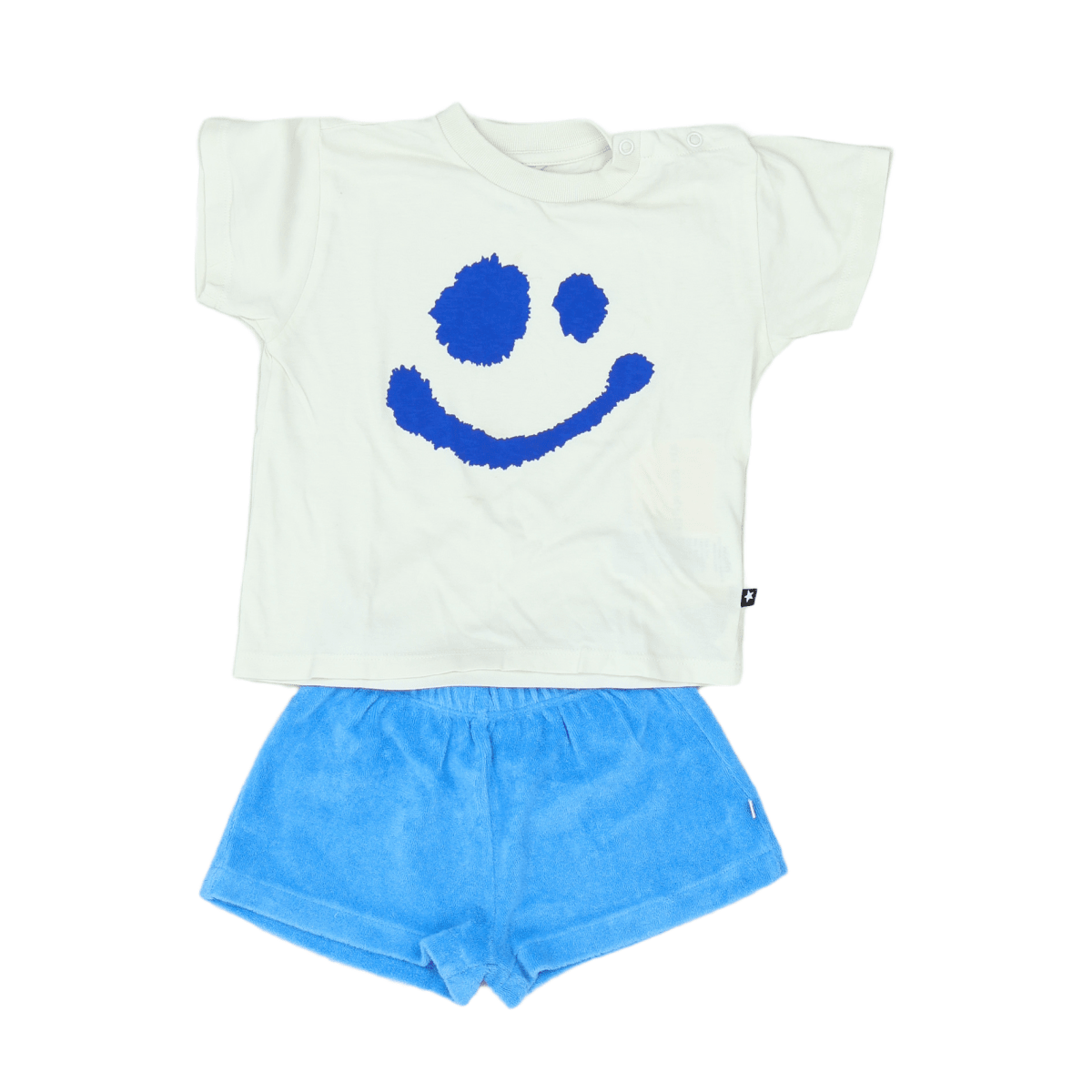 MOLO - ENSEMBLE - BLEU, BLANC - 18 MOIS