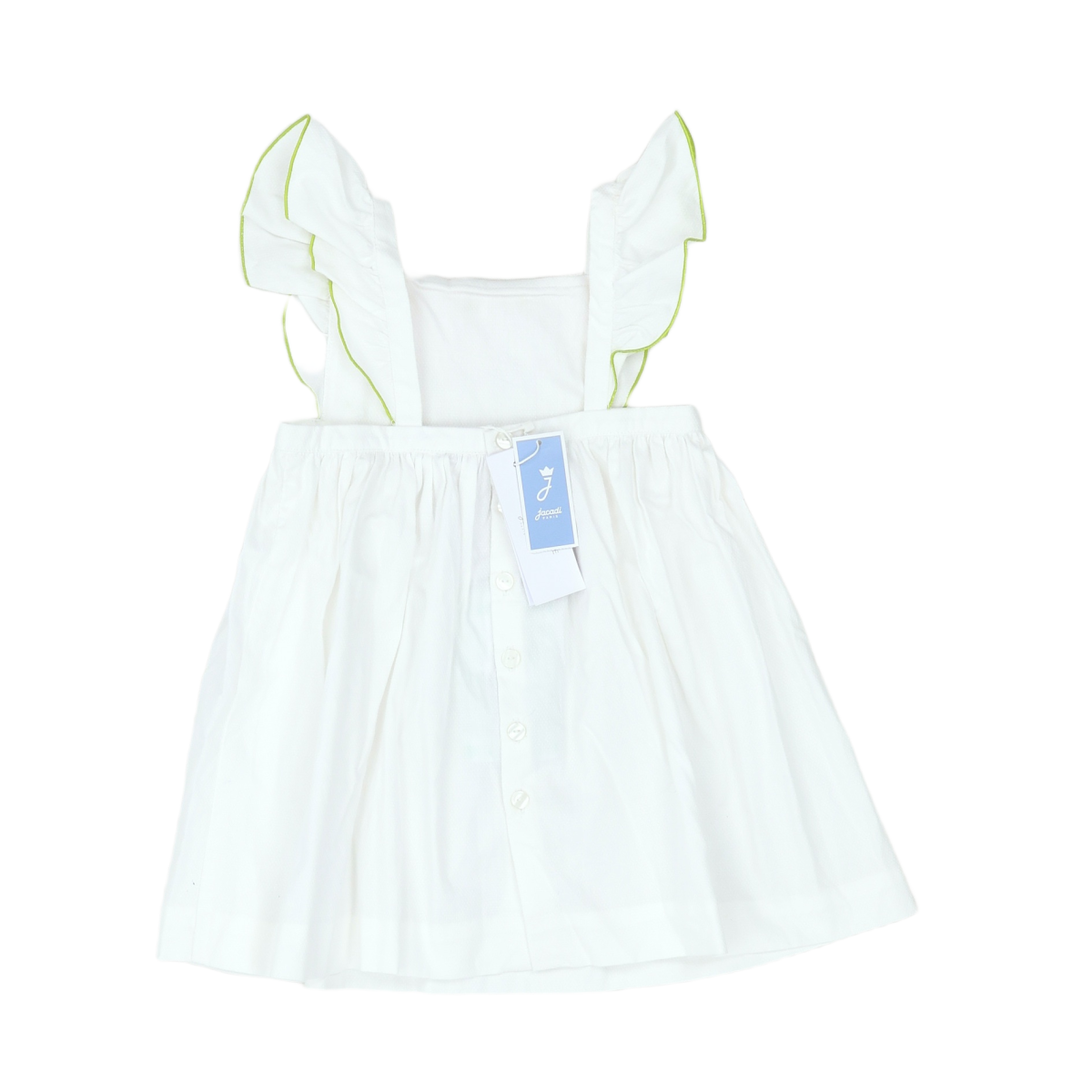JACADI - ROBE - BLANC - 24 MOIS