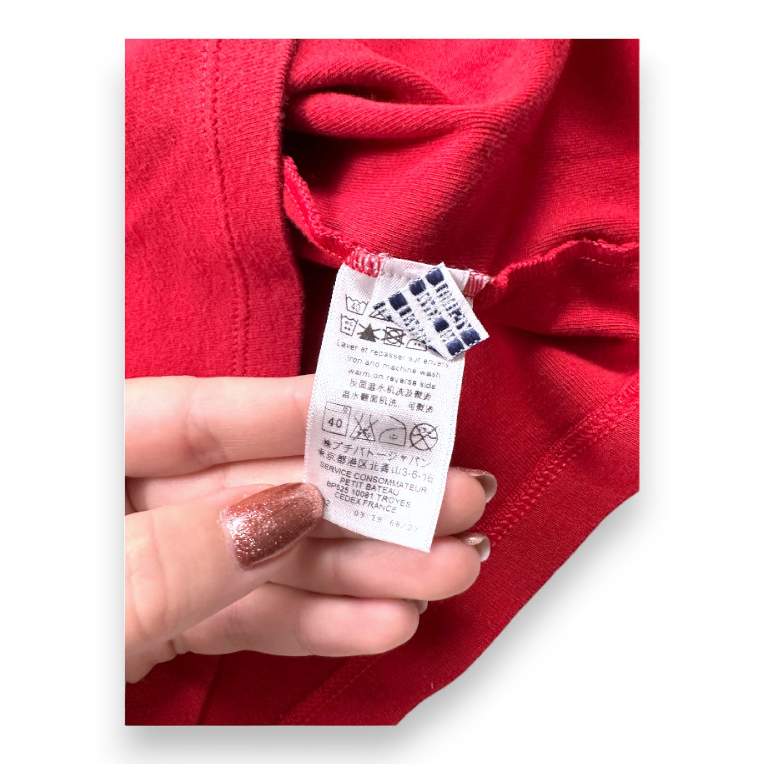 LITTLE BOAT - BLOUSE - RED - 6 YEARS