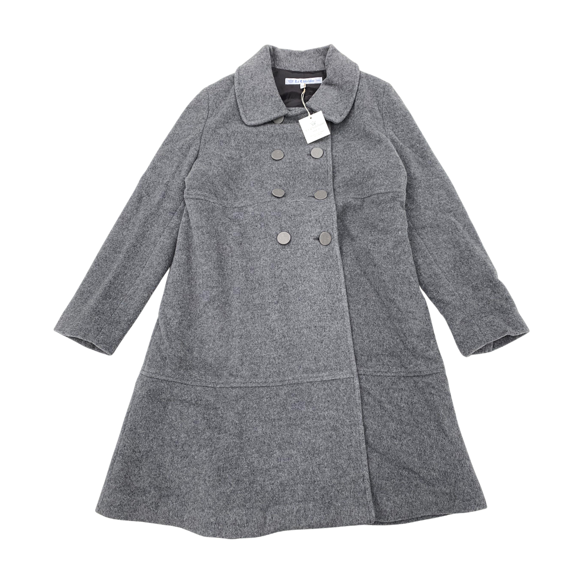 LA CHATELAINE - MANTEAU - GRIS - 10 ANS