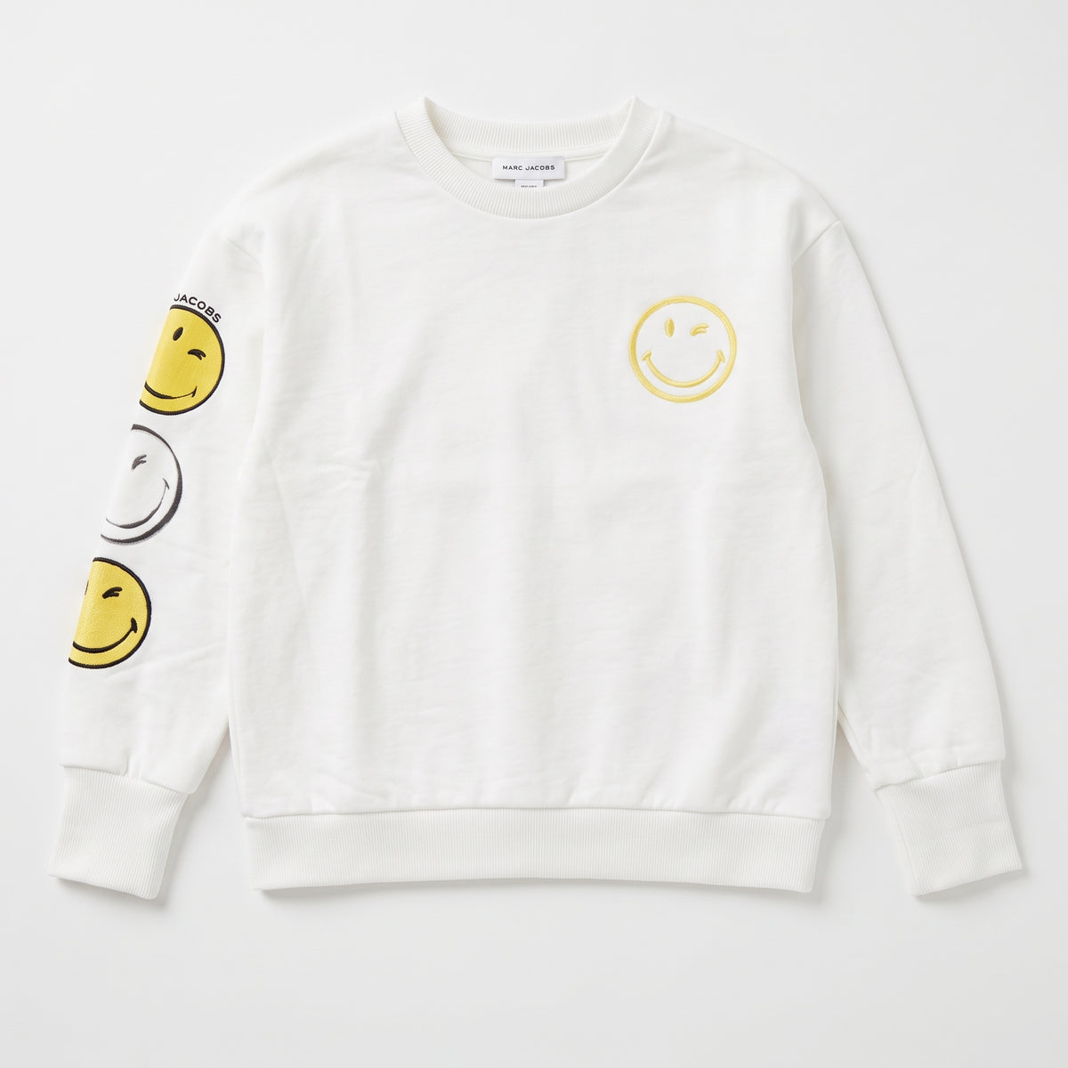 MARC JACOBS - SWEAT - BLANC - 8 ANS
