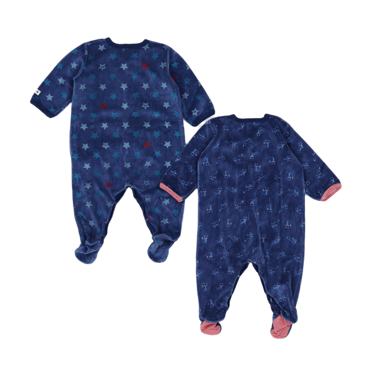 KLEINES BOOT - SET - BLAU - 6 MONATE