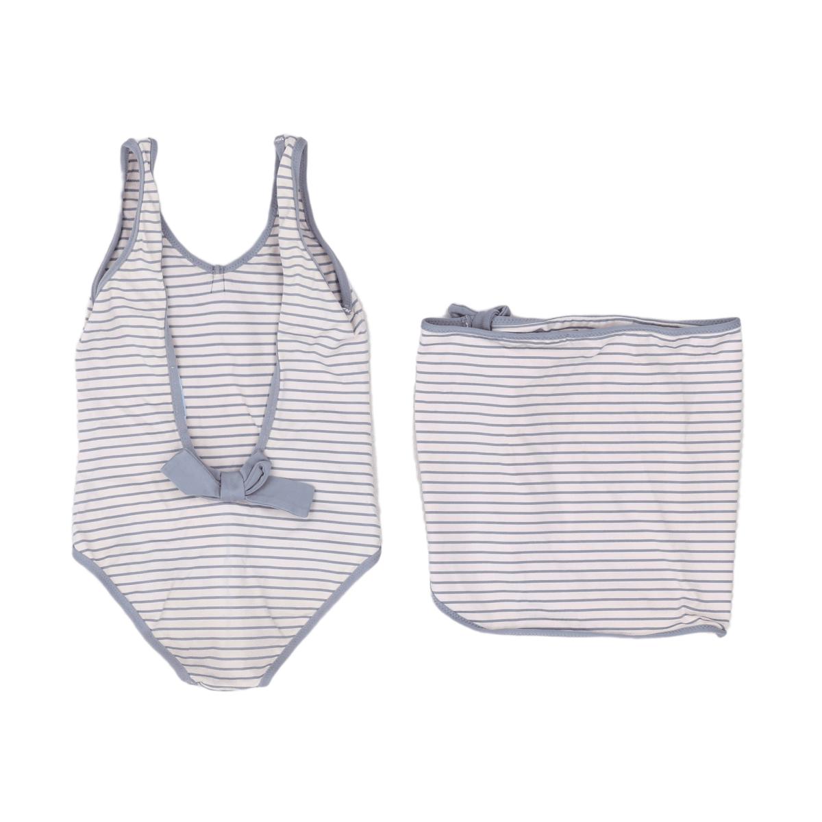 TARTINE & CHOCOLAT - 2-TEILIGER BADEANZUG - ROSA, GRAU - 6 JAHRE