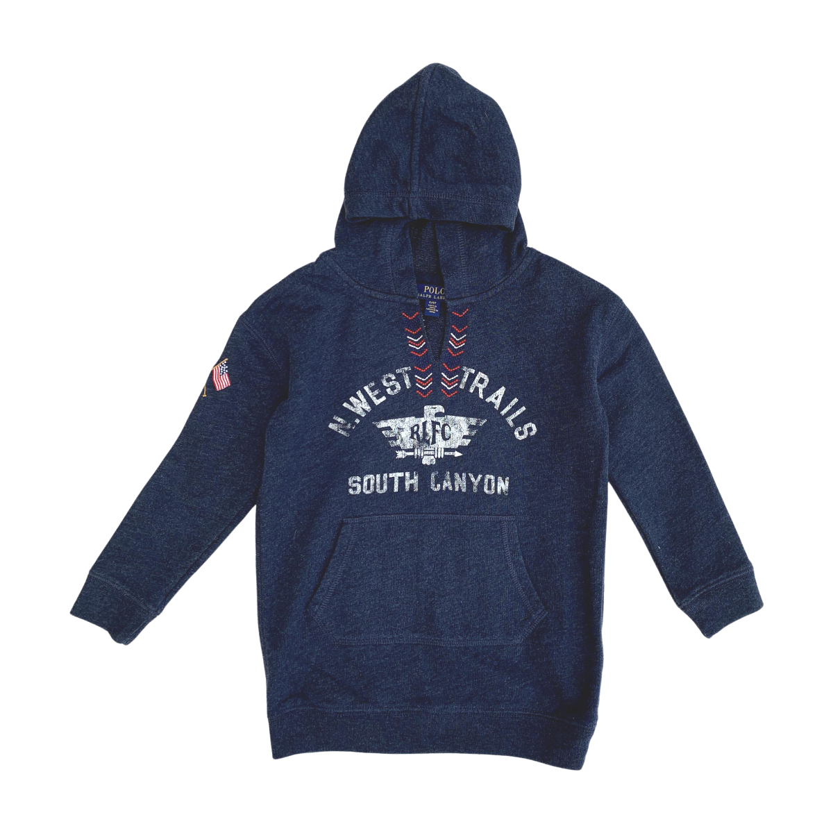 RALPH LAUREN - SWEAT - BLEU - 4 ANS