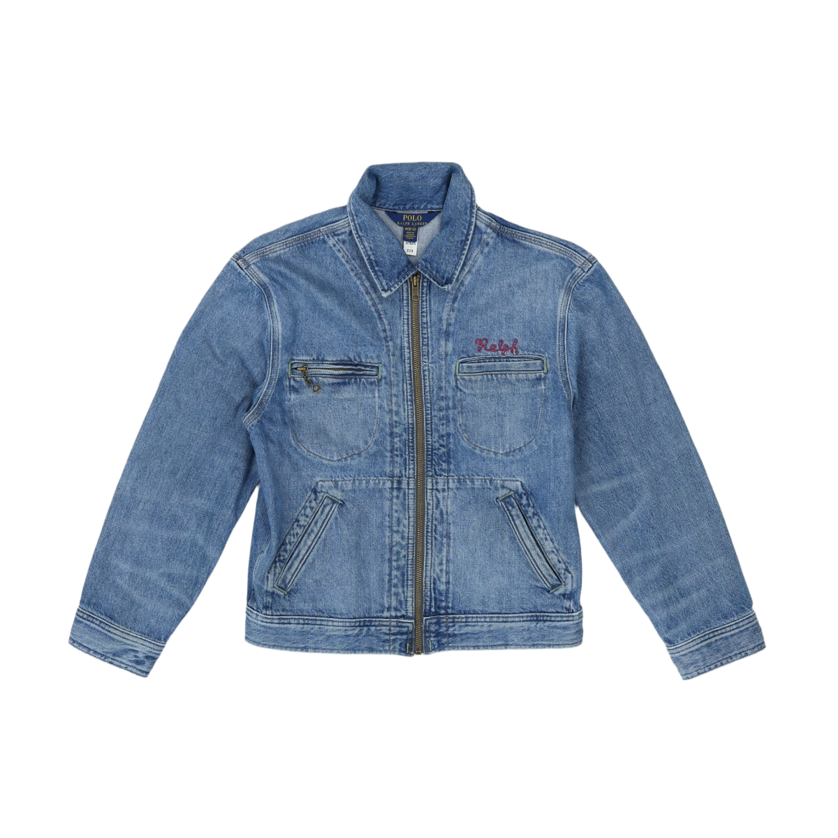 RALPH LAUREN - VESTE EN JEAN - BLEU - 10 ANS