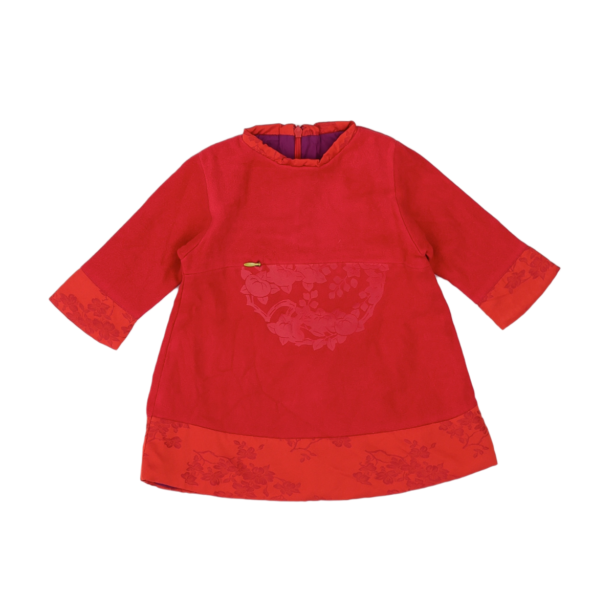 KENZO - ROBE - ROUGE - 6 MOIS