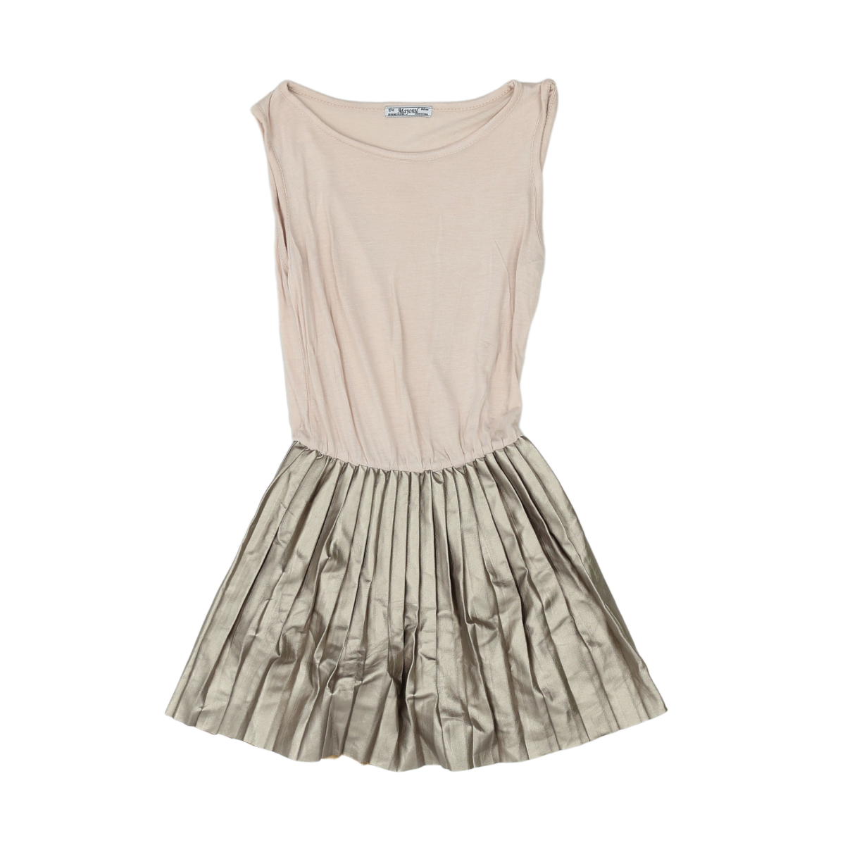 MAYORAL - ROBE - BEIGE - 10 ANS