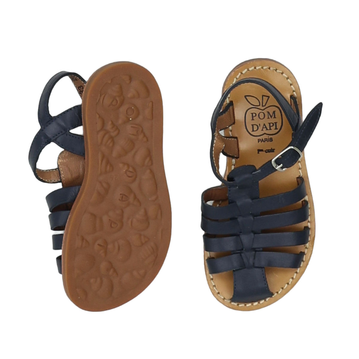 POM D'API - SANDALES - BLEU - 26